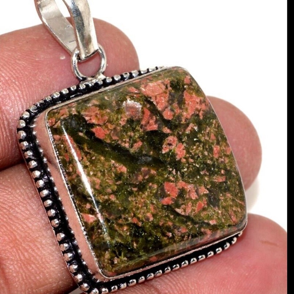 Sterling Silver Gemstone Pendant